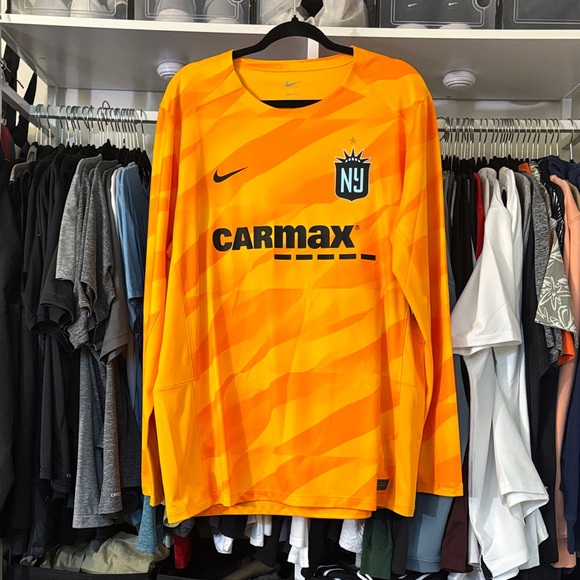 Nike Vibrant Orange Soccer Jersey - Picture 1 of 6